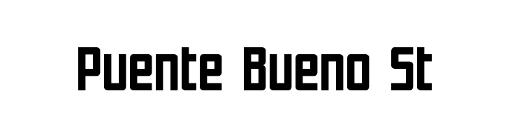 Puente Bueno St  Descarca Fonturi Gratis