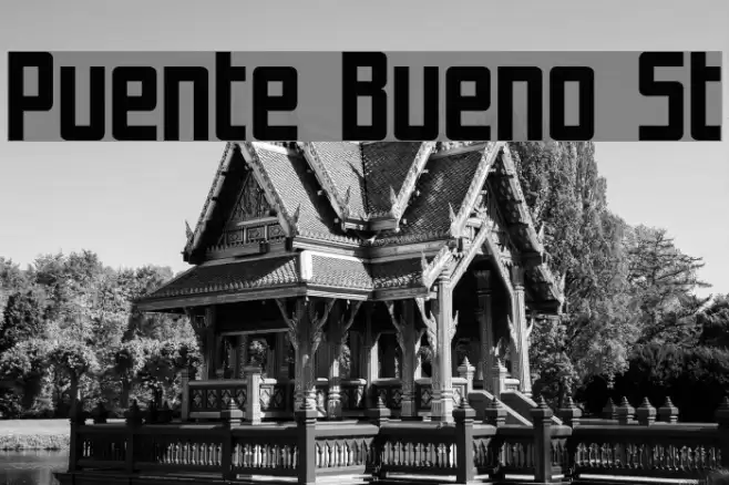 Puente Bueno St Font examples