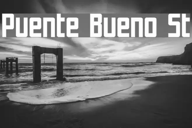 Puente Bueno St Font examples