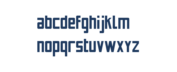 Puente Bueno St Lowercase