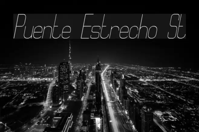 Puente Estrecho St Font examples