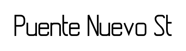 Puente Nuevo St  Descarca Fonturi Gratis