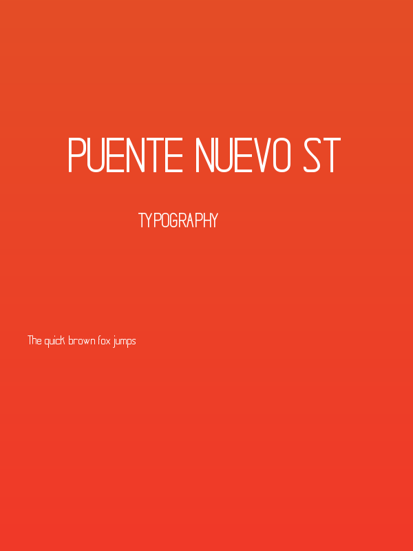 Puente Nuevo St Poster