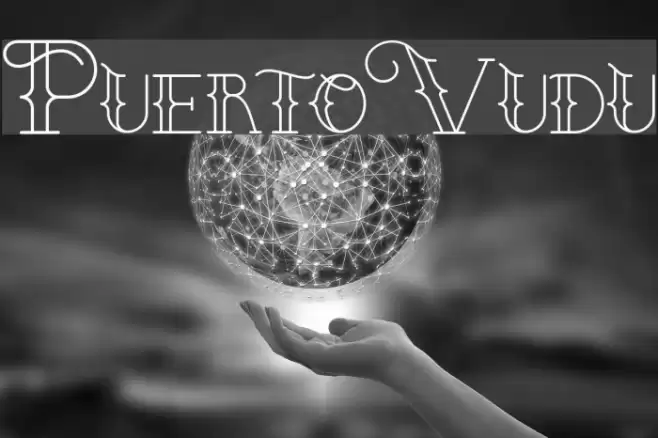 PuertoVudu Font examples