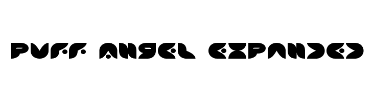 Puff Angel Expanded  Free Fonts Download