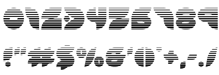 Puff Angel Gradient Font OTHER CHARS