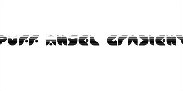 Puff Angel Gradient Logo
