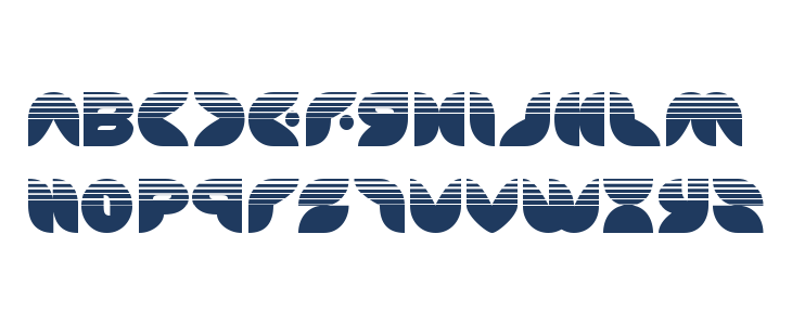 Puff Angel Halftone Lowercase