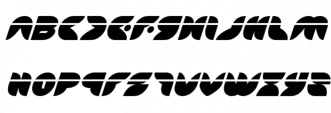 Puff Angel Laser Italic Caratteri MINUSCOLO
