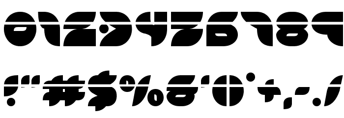 Puff Angel Laser Font OTHER CHARS