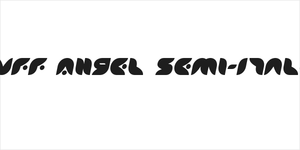 Puff Angel Semi-Italic Logo