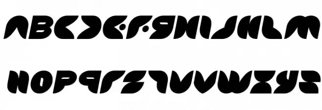 Puff Angel Semi-Italic خط أحرف صغيرة