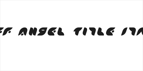 Puff Angel Title Italic Logo