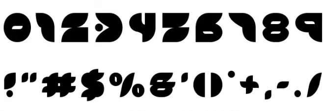 Puff Angel Title Font OTHER CHARS