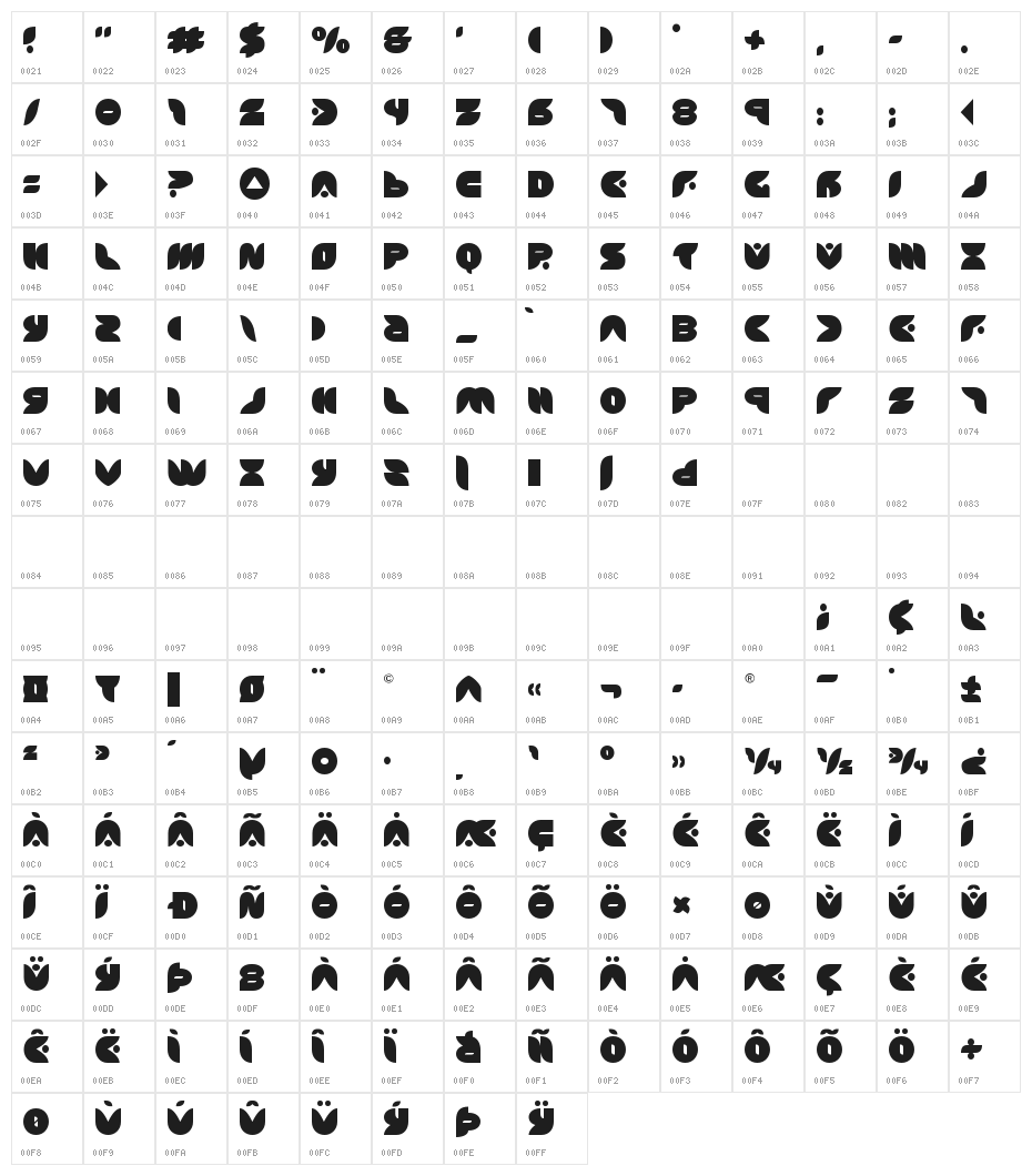 Puff Angel Title Character Map