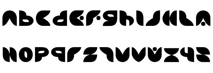 Puff Angel Font LOWERCASE