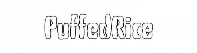 PuffedRice  Скачать бесплатные шрифты