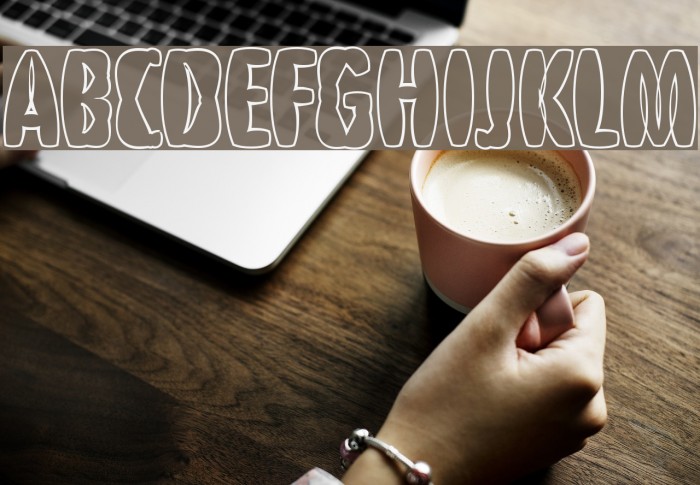 PuffedRice Font examples