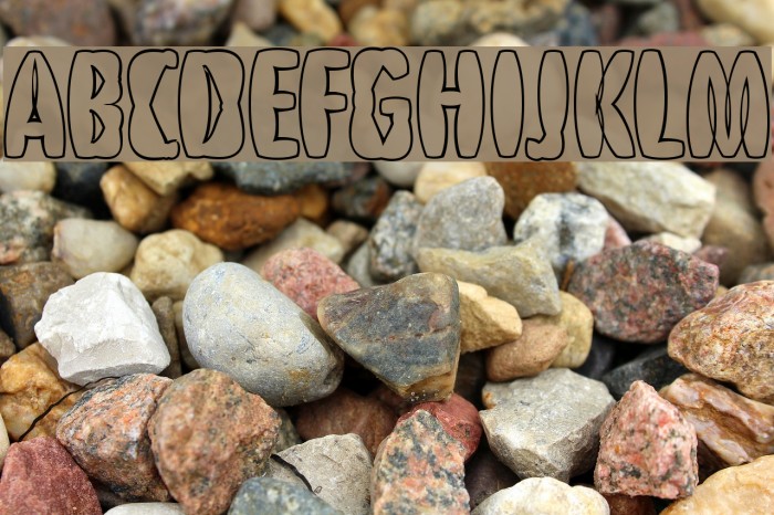 PuffedRice Font examples