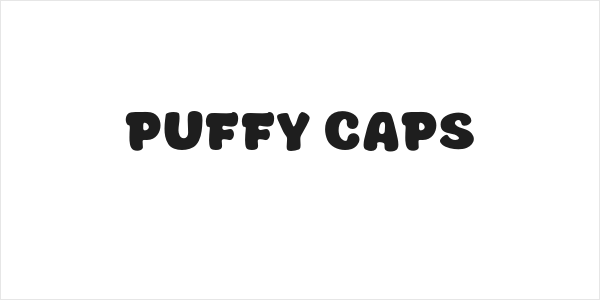 Puffy Caps Logo