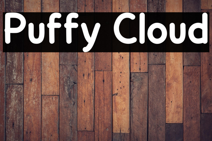 Puffy Cloud Example 1