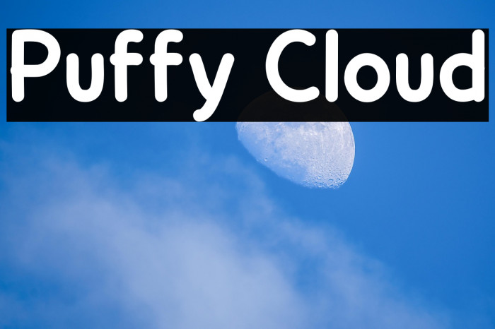 Puffy Cloud Example 2