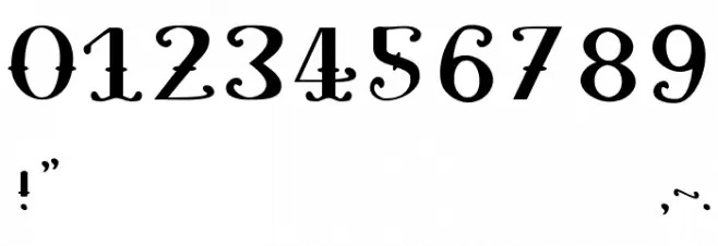 Pugsley Upright Font OTHER CHARS