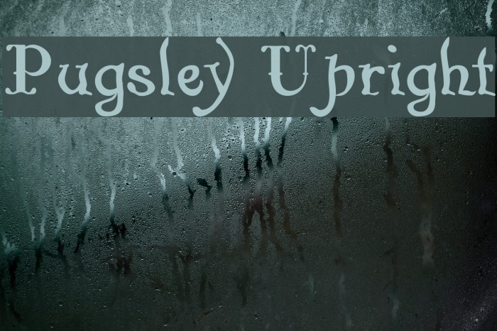 Pugsley Upright Example 1