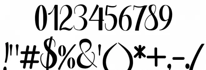 Pugsley Font OTHER CHARS