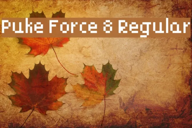 Puke Force 8 Regular Example 3