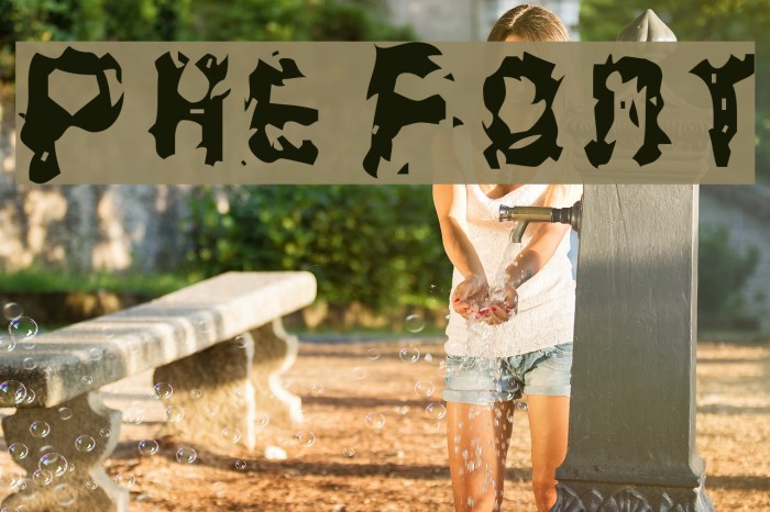 Puke Font examples