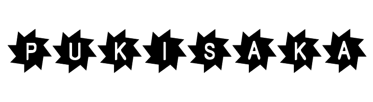 Pukisaka Font