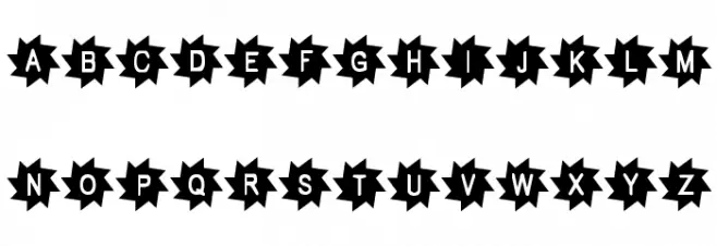 Pukisaka 字体 大写
