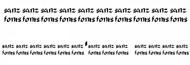 Pulang dari Paris Font OTHER CHARS