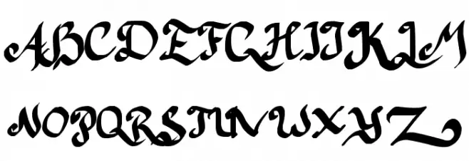 Pulang dari Paris Schriftart Groß