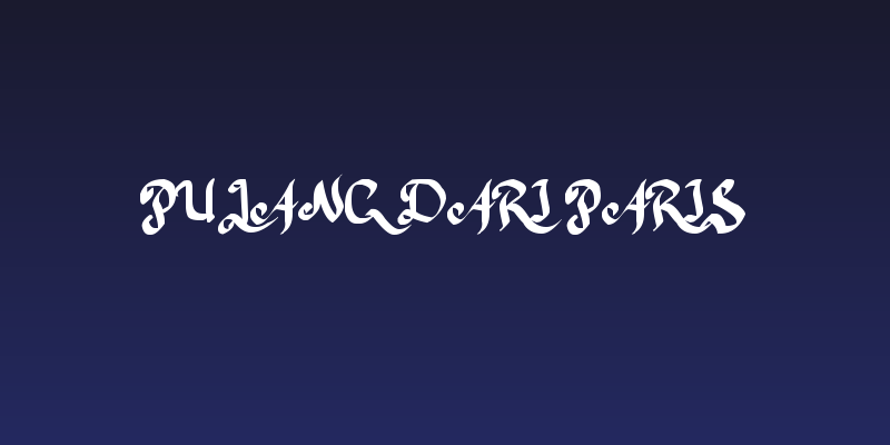 Pulang dari Paris Social Header