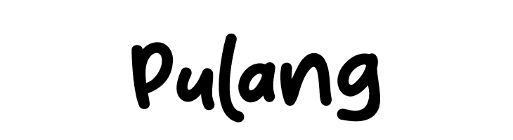 Pulang  Free Fonts Download
