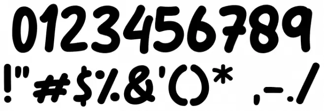 Pulang Font OTHER CHARS