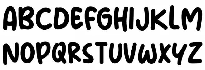 Pulang Schriftart Groß
