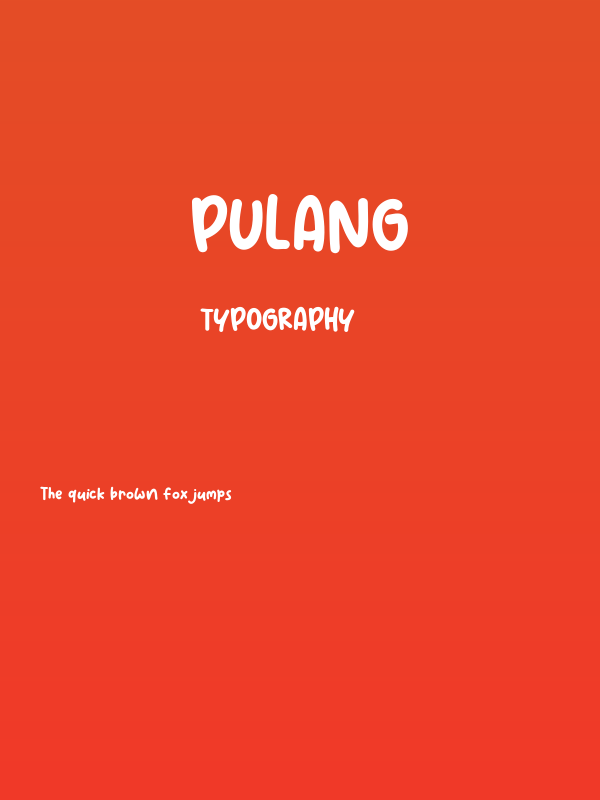 Pulang Poster