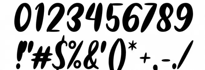 Pulen Font OTHER CHARS