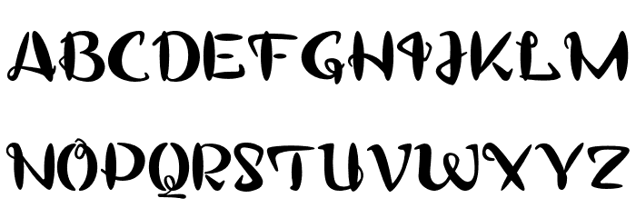 Pulipuli Regular Schriftart Groß