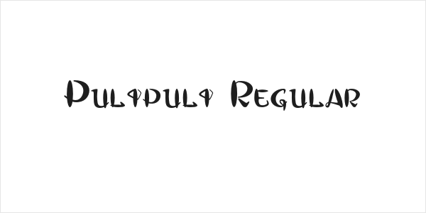 Pulipuli Regular Logo