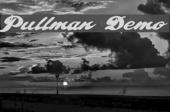 Pullman  Demo Font examples