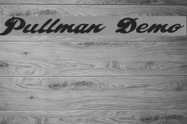 Pullman  Demo Font examples
