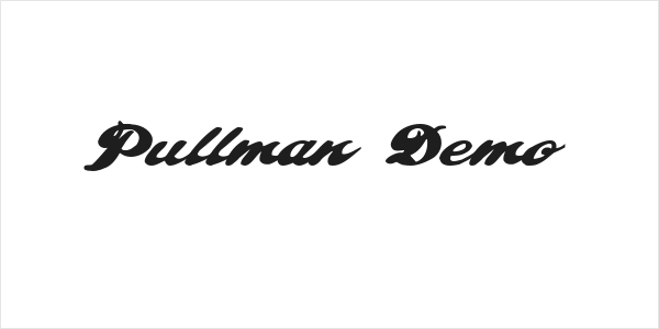 Pullman  Demo Logo
