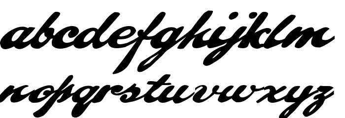 Pullman Demo Font LOWERCASE