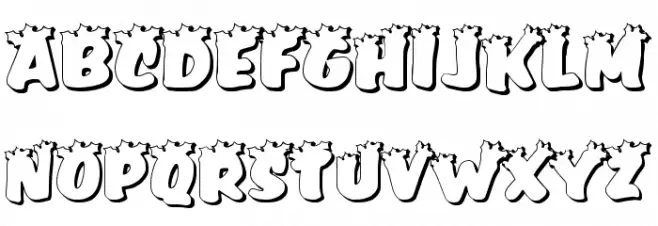Pullstar-Holiday Font Litere mari