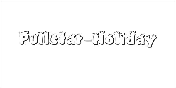 Pullstar-Holiday Logo