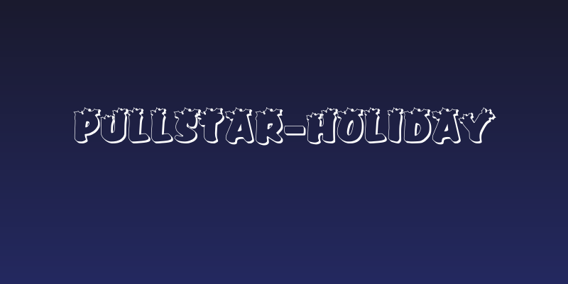 Pullstar-Holiday Social Header